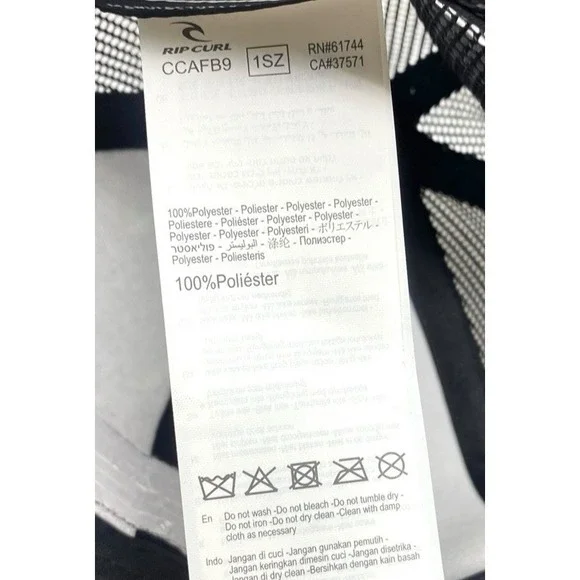 Ripcurl Mens Tropical Trucker Snapback Hats Hawaiian Girl Pineapple Print Lot 2 - Picture 12 of 16